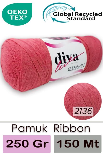 Diva Ribbon 2136 Nar Çiçeği ( 4 lü Paket )