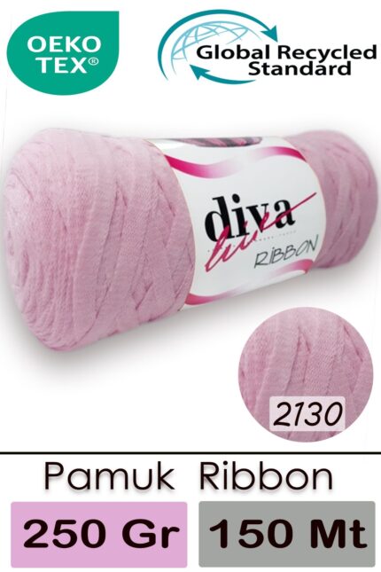 Diva Ribbon 2130 Toz Pembe ( 4 lü Paket )