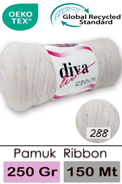 Diva Ribbon 288 Kemik ( 4 lü Paket )