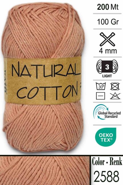 Diva Natural Cotton 2588 Yavruağzı (5 li Paket)