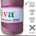 Polip Makrome 250 GR 90 Gül Kurusu ( 4 lü Paket )