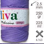 Polip Makrome 250 GR 130 Lila ( 4 lü Paket )