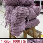 1 Kilo Kağıt İplik - 82 - Gül Kurusu