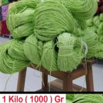 1 Kilo Kağıt İplik - 40 - Fıstık Yeşili