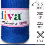 Polip Makrome 250 GR 240 Saks Mavi ( 4 lü Paket )