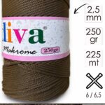 Polip Makrome 250 GR 208 Kakao ( 4 lü Paket )