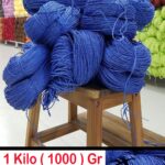 1 Kilo Kağıt İplik - 88 - Saks Mavi