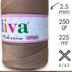 Polip Makrome 250 GR 38 Camel ( 4 lü Paket )