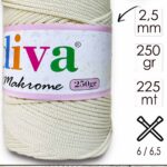 Polip Makrome 250 GR 17 Krem ( 4 lü Paket )