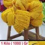 1 Kilo Kağıt İplik - 59 - Sarı