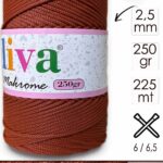 Polip Makrome 250 GR 118 Tarçın ( 4 lü Paket )
