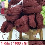 1 Kilo Kağıt İplik - 63 - Bordo