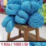 1 Kilo Kağıt İplik - 03 - Turkuaz
