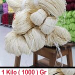 1 Kilo Kağıt İplik - 08 - Krem