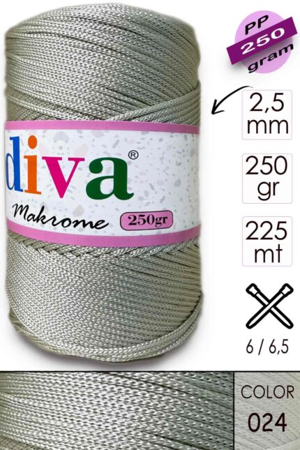 Polip Makrome 250 GR 24 Taş ( 4 lü Paket )