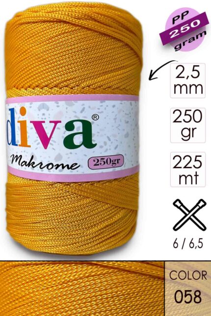 Polip Makrome 250 GR 58 ( 4 lü Paket )