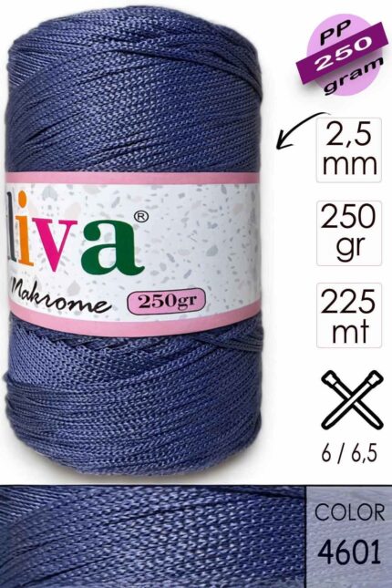 Polip Makrome 250 GR 4601 Kot Mavi ( 4 lü Paket )