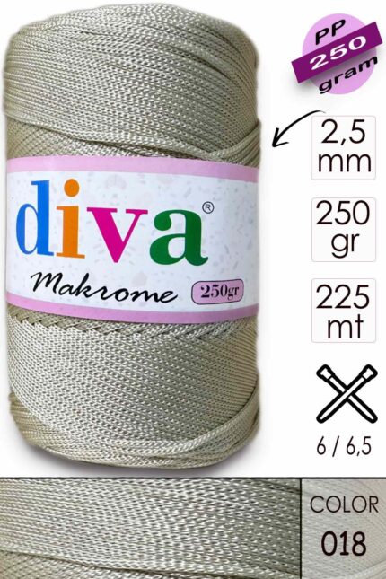 Polip Makrome 250 GR 18 Krem ( 4 lü Paket )