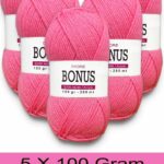 Bonus 5 x 100 Gr Klasik Lüx Akrilik İplik 816