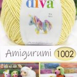 Divagurumi 1002 Açık Sarı ( 10 lu Paket )