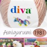 Divagurumi 1981 Pudra ( 10 lu Paket )