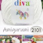 Divagurumi 2101 Beyaz ( 10 lu Paket )