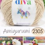 Divagurumi 2305 Bej ( 10 lu Paket )