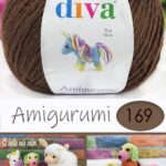 Divagurumi 169 Kahve ( 10 lu Paket )