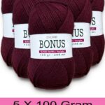 Bonus 5 x 100 Gr Klasik Lüx Akrilik İplik 805