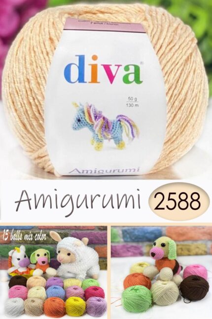 Divagurumi 2588 Yavruağzı ( 10 lu Paket )