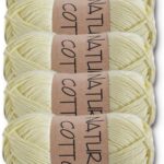 Diva Natural Cotton 1002 Soft Sarı (5 li Paket)