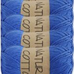 Diva Natural Cotton 1256 Mavi (5 li Paket)