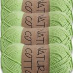 Diva Natural Cotton 2120 Fıstık Yeşili (5 li Paket)