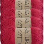 Diva Natural Cotton 2126 Kırmızı (5 li Paket)