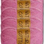 Diva Natural Cotton 229 Pembe (5 li Paket)