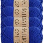 Diva Natural Cotton 2601 Saks Mavisi (5 li Paket)