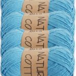 Diva Natural Cotton 280 Açık Turkuaz (5 li Paket)