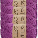 Diva Natural Cotton 60 Mürdüm (5 li Paket)