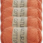 Diva Natural Cotton 979 Portakal (5 li Paket)