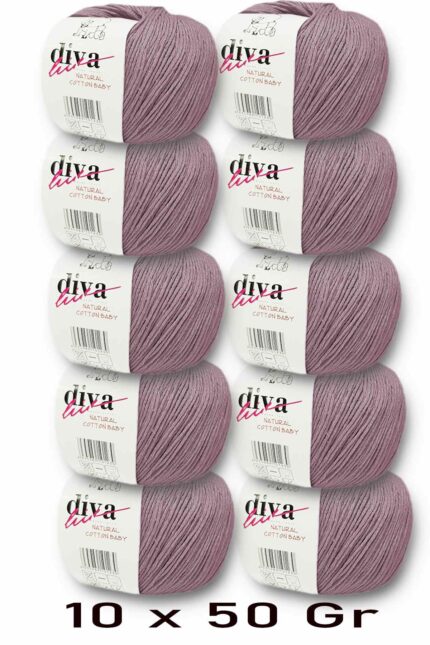 Diva Natural Cotton Baby 1006 (10 lu Paket)