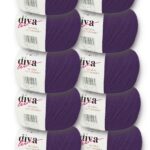 Diva Natural Cotton Baby 188 Mor (10 lu Paket)