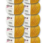 Diva Natural Cotton Baby 1974 Hardal (10 lu Paket)