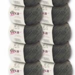 Diva Natural Cotton Baby 1979 Haki (10 lu Paket)