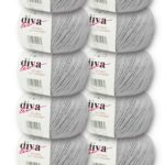 Diva Natural Cotton Baby 2107 Açık Gri (10 lu Paket)
