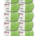 Diva Natural Cotton Baby 2120 Fıstık Yeşili (10 lu Paket)