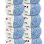 Diva Natural Cotton Baby 214 Bebe Mavi (10 lu Paket)