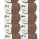 Diva Natural Cotton Baby 222 (10 lu Paket)