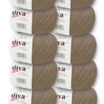 Diva Natural Cotton Baby 258 Orta Vizon (10 lu Paket)