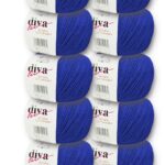 Diva Natural Cotton Baby 2601 Saks Mavisi (10 lu Paket)