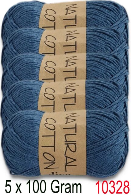 Diva Natural Cotton 10328 Petrol (5 li Paket)